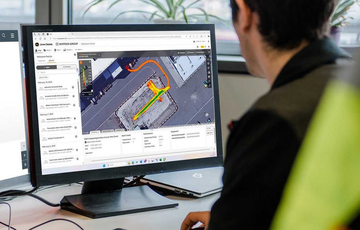 Nowoczesna kontrola zagęszczania z Hamm Track Assist i WPT Compacting