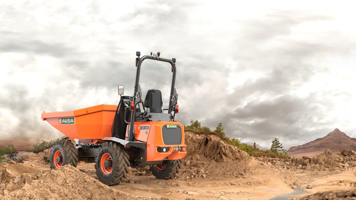 Nowe wozidło Ausa D301AHG