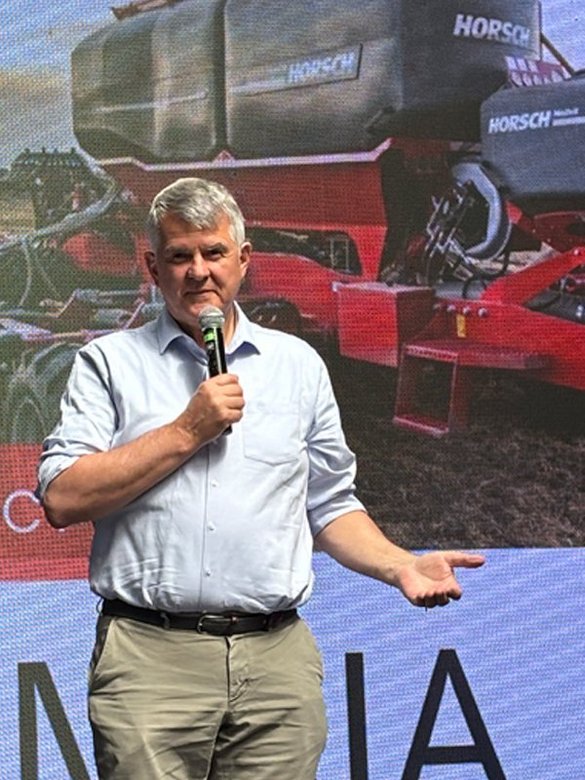 Michael Horsch,  szef firmy Horsch.