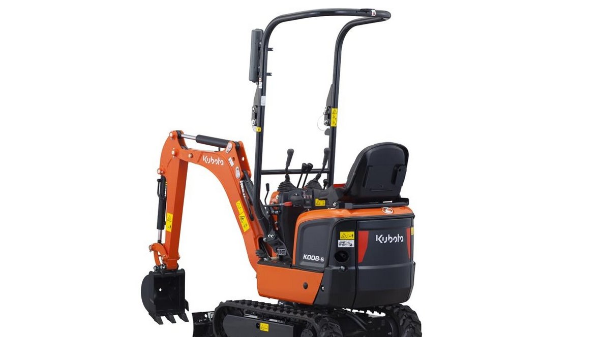 minikoparka 5 generacji kubota