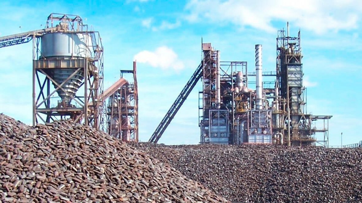 produkcji stali z Metso Outotec