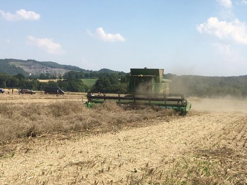 john deere kombajn