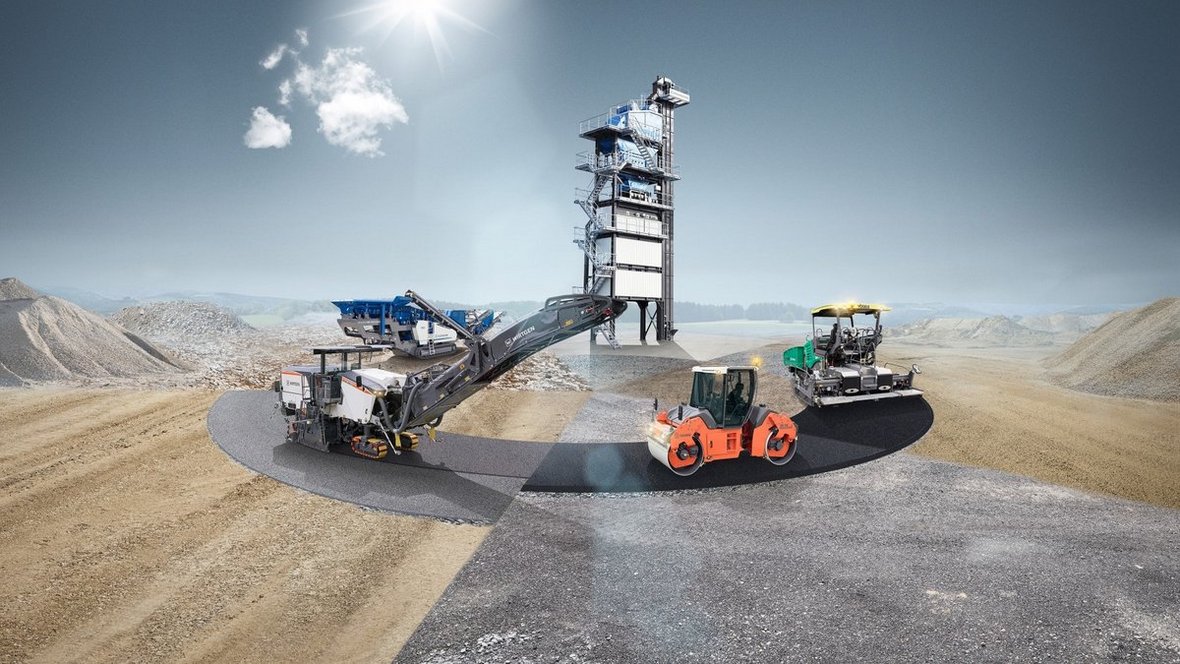 Nowe maszyny Wirtgen na targach Bauma 2025