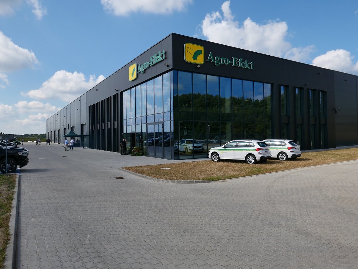 Nowoczesne centrum Agro-Efekt gotowe do pracy