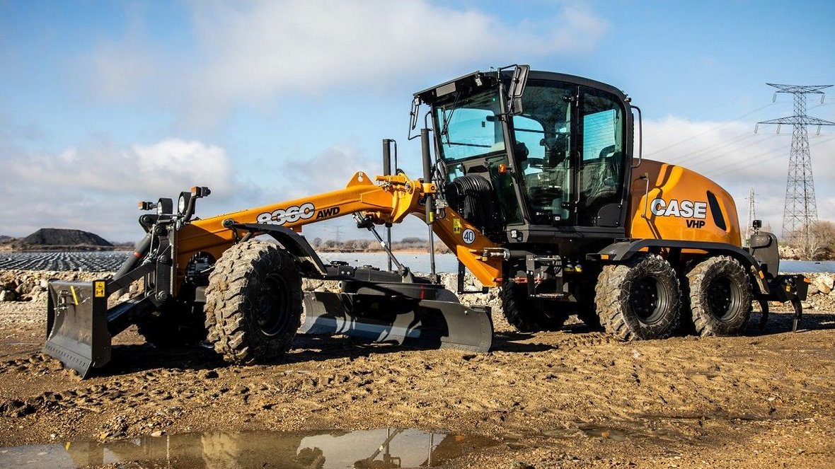 Elektrohydrauliczne sterowanie dżojstikiem w równiarkach Case Construction Equipment