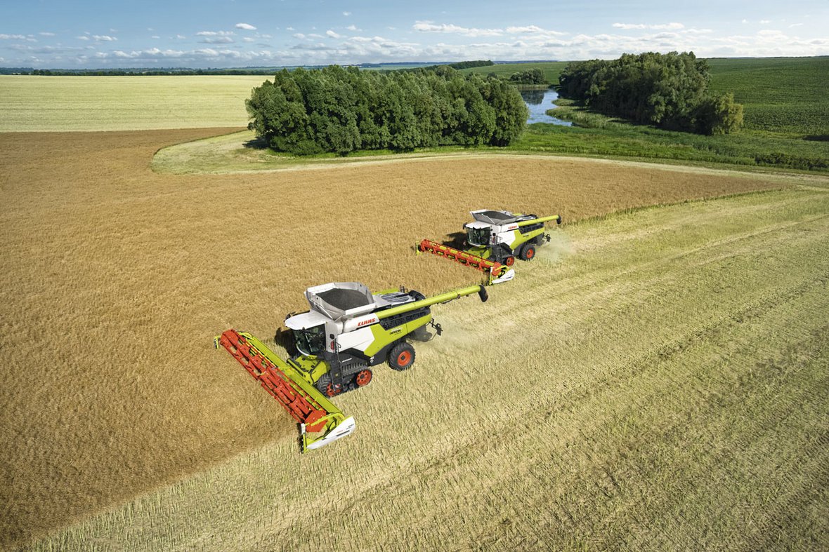 kombajny claas