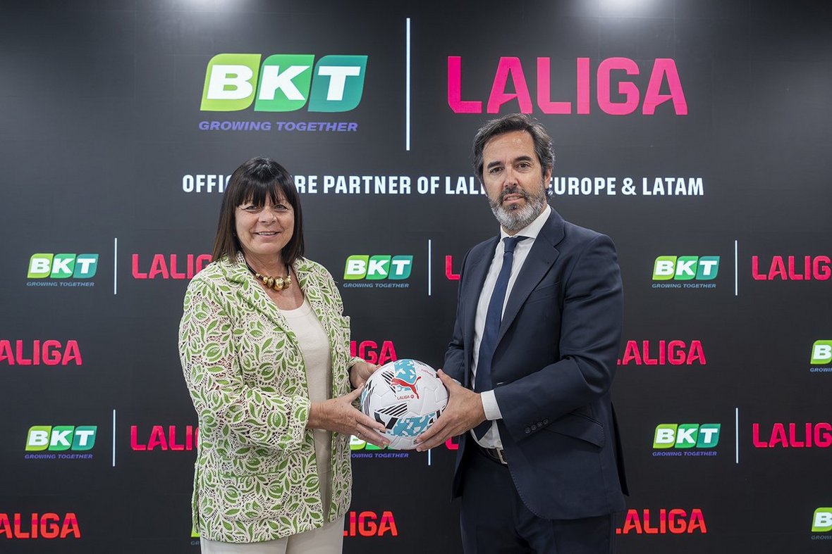BKT i LALIGA przedłużają współpracę do 2028 roku