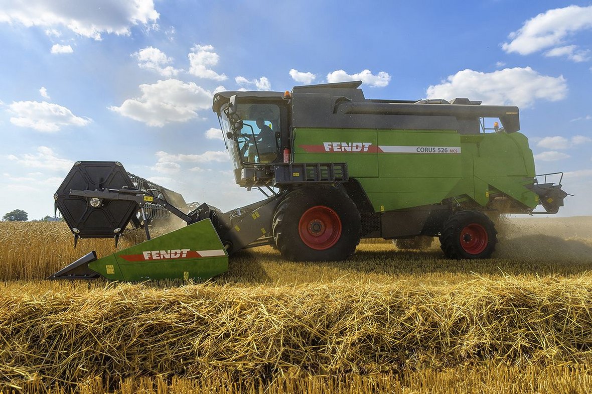 Fendt Corus 500 z wytrząsaczami