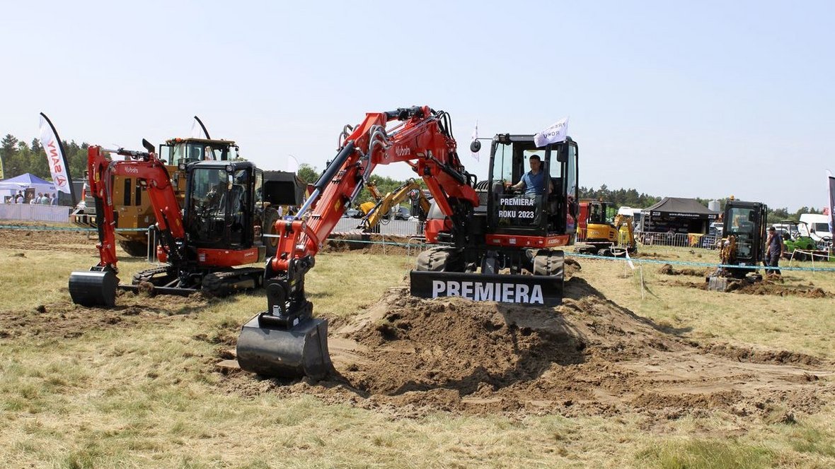 Więcej technologii i wygody w koparkach Kubota