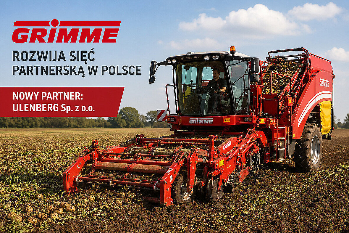 GRIMME rozwija sieć dealerską w Polsce z Ulenberg