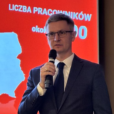 Michał Lange, prezes zarządu spółki Unia.