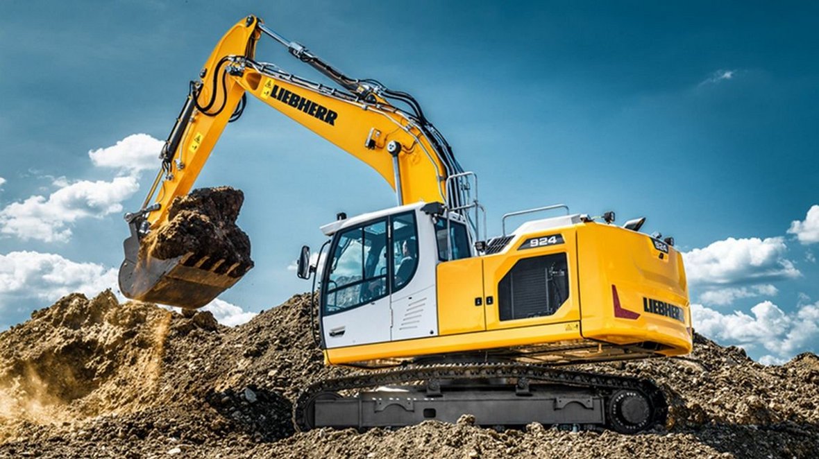 Liebherr R 924 Litronic z ósmej generacji koparek