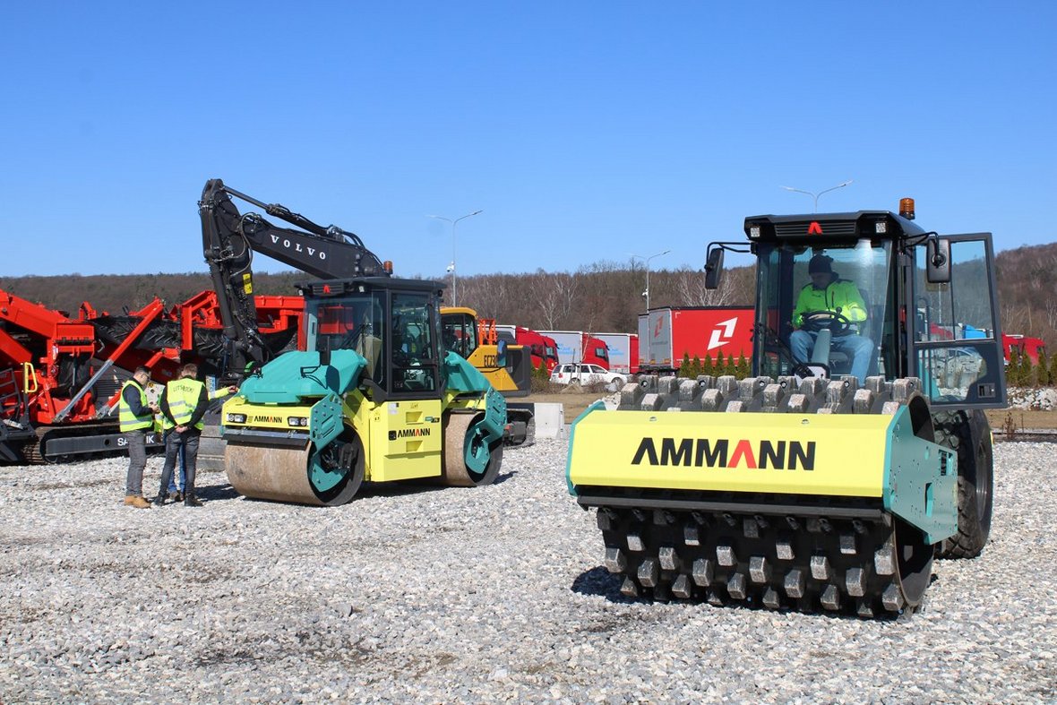 Strategiczne partnerstwo Volvo i Ammann: walce i maszyny drogowe z kompleksowym serwisem