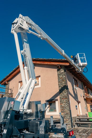 Prezentacja podnośników koszowych Multitel Pagliero