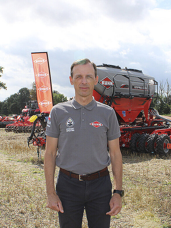 Artur Szymczak, dyrektor zarządzający firmy Kuhn Maszyny Rolnicze,