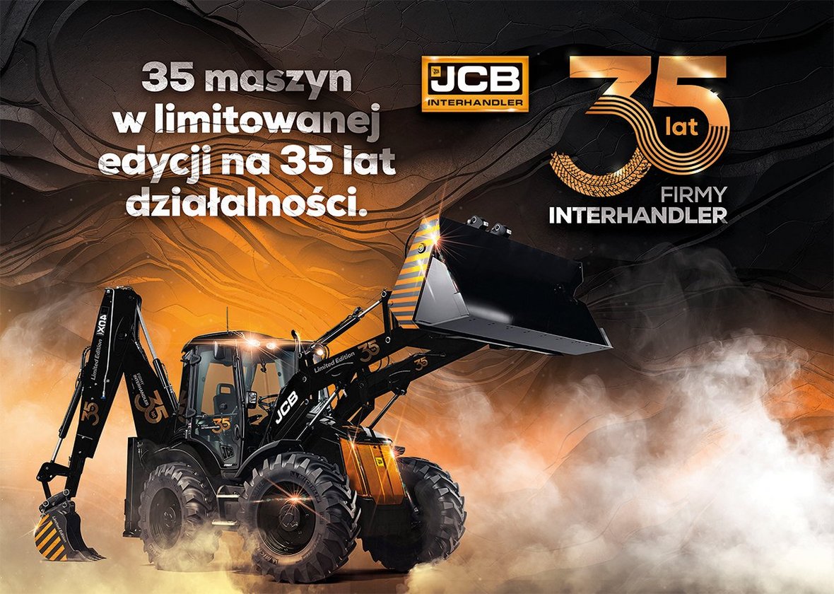 Jubileuszowa edycja koparko-ładowarki 4CX Pro Black