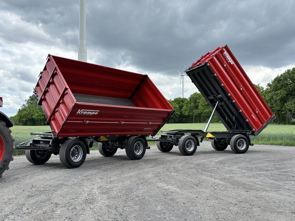 Przyczepa Krampe FlexBody – modułowa konstrukcja z wymiennymi burtami i podwoziami