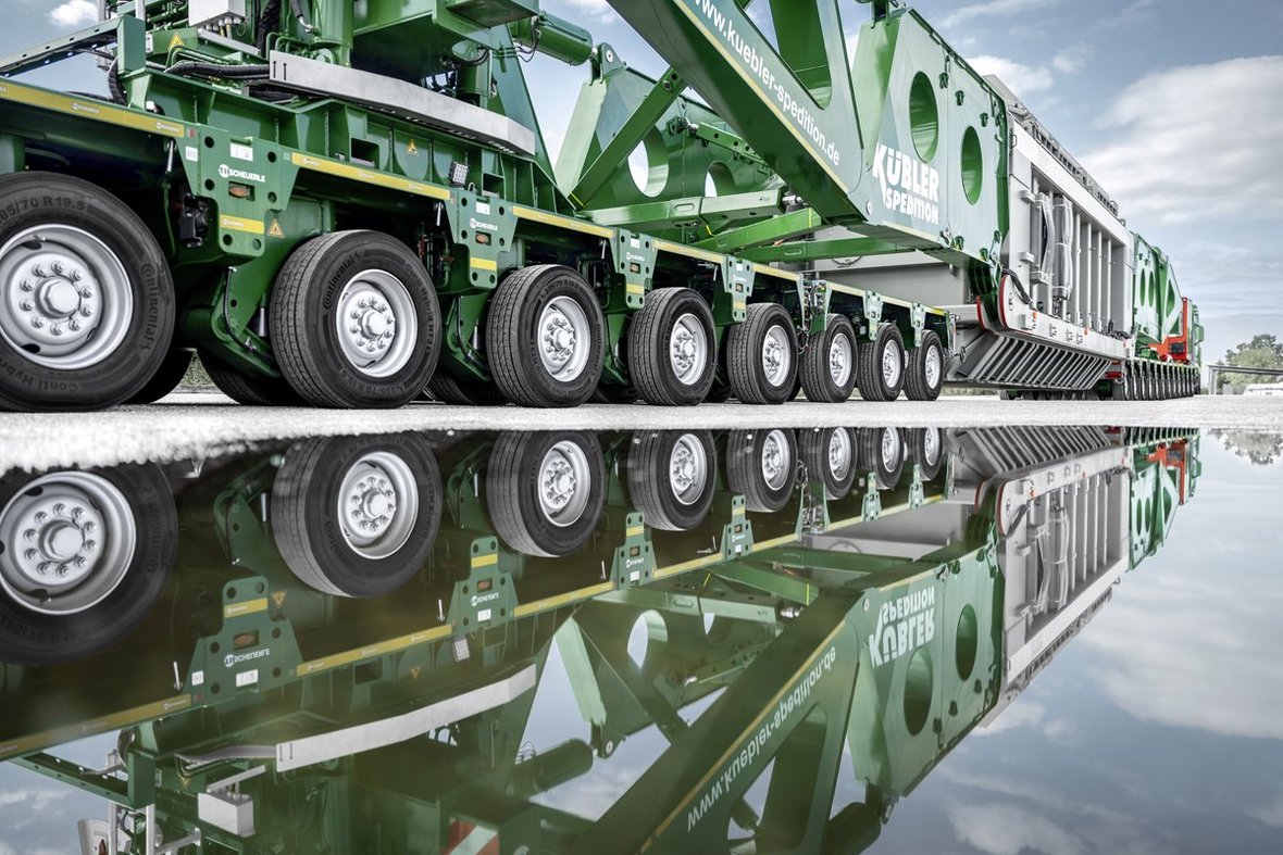 TII SCHEUERLE STB 320 nowy standard w transporcie ciężkim