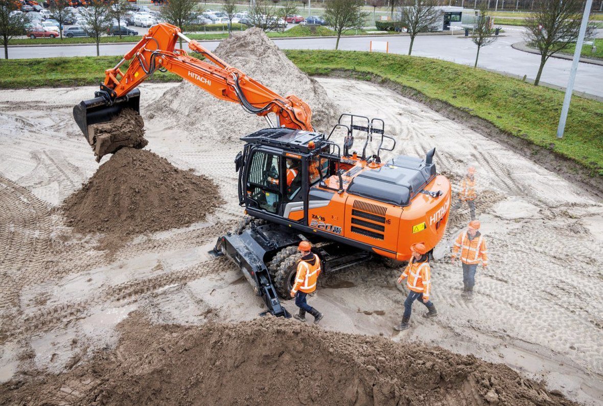 Największa koparka Hitachi z serii Zaxis-7
