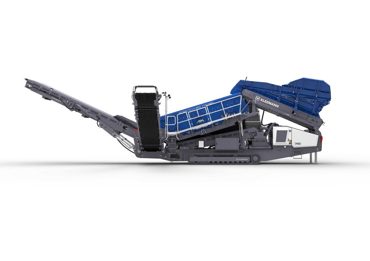 Kleemann na Bauma 2025 – nowa przesiewarka MSS 1102 PRO i SPECTIVE