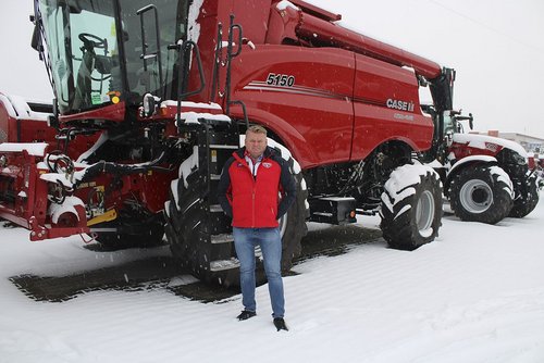 Dariusz Sobol, właściciel firmy Agro-Serwis DS.