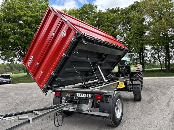 Przyczepa Krampe FlexBody – modułowa konstrukcja z wymiennymi burtami i podwoziami
