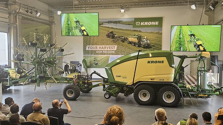 Krone OptiSet z srebrnym medalem Agritechnica 2025