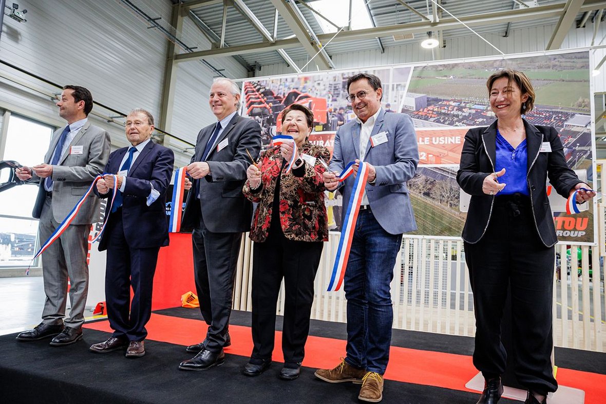 Inauguracja nowej fabryki Manitou w Candé