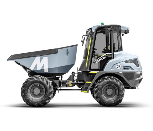 Mecalac eMDX, czyli pierwsze na świecie 6-tonowe wozidło budowlane