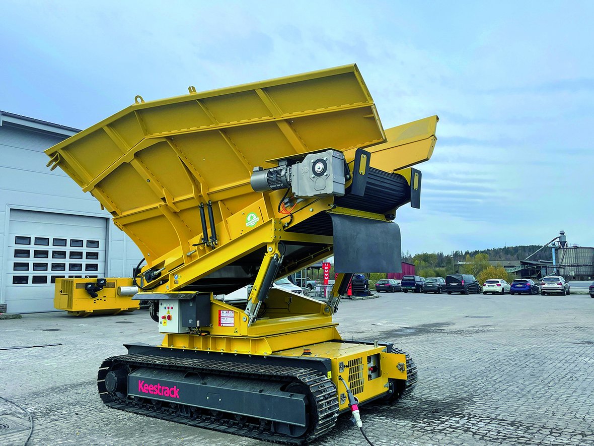 Elektryczne maszyny Keestrack na targi Bauma