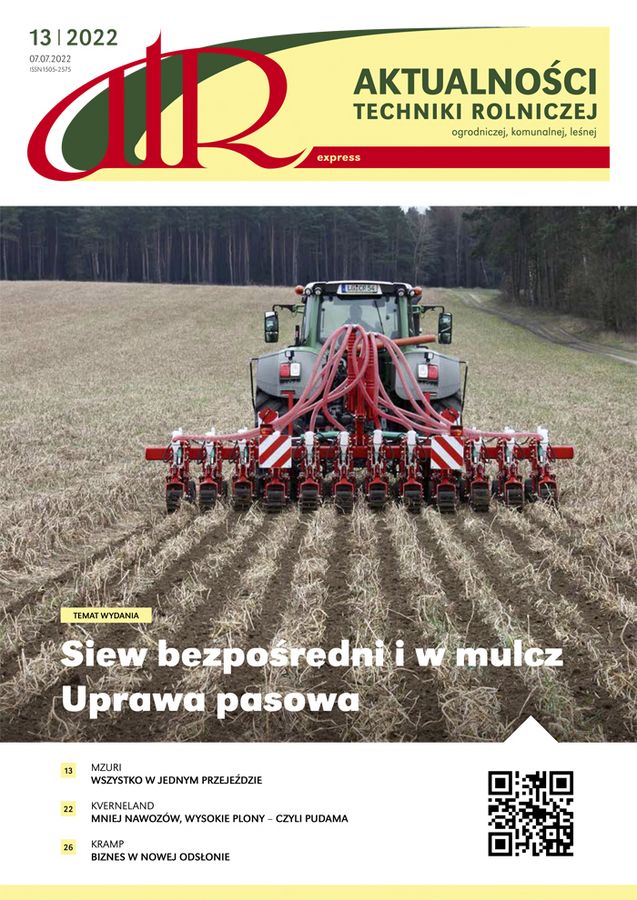 Siew bezpośredni i w mulcz: Uprawa pasowa. Maszyny do upraw ekologicznych. Pielniki.