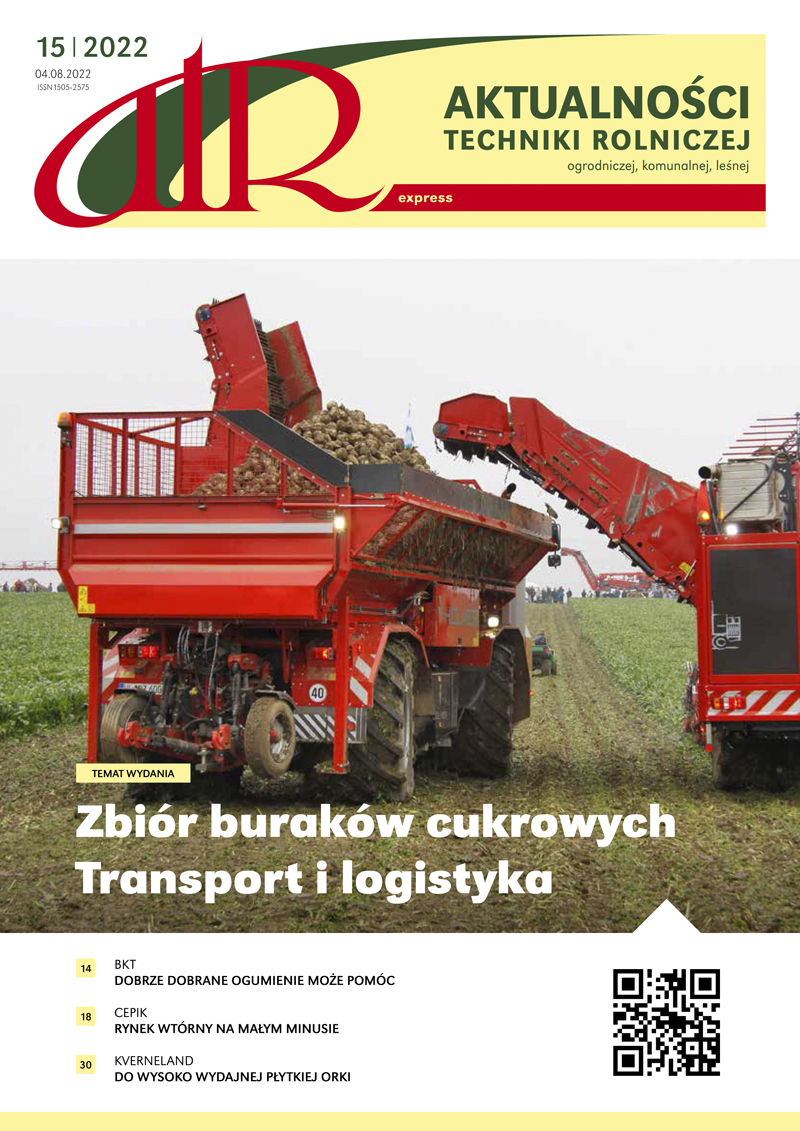 Logistyka i transport. Zbiór buraka cukrowego.