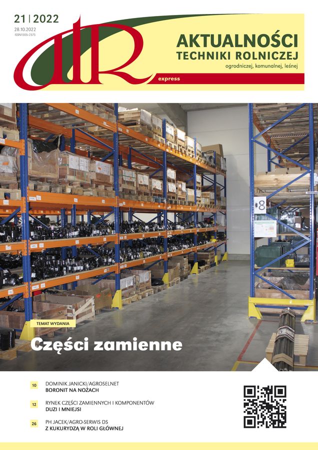 atr 21 2022 Rolnictwo precyzyjne, GPS. Części zamienne. Serwis maszyn.