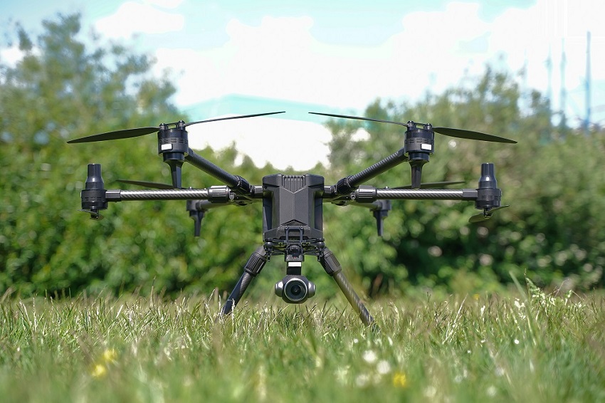 Dron budowniczy da radę