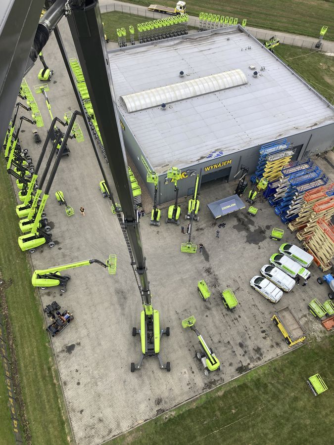 Dzień otwarty BAC Polska z największym modelem podnośnika Zoomlion ZT58J