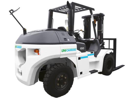 Wózki widłowe produkowane przez Nissan Forklift znane są dzisiaj pod marką Unicarries.