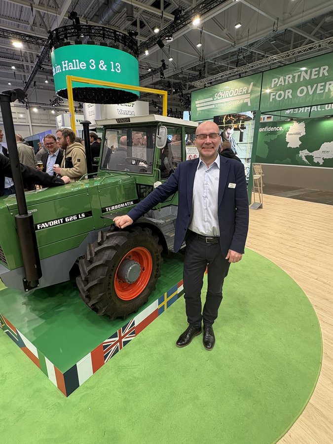 Paweł Olech, prezes firmy Agravis Technik Polska 