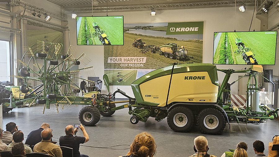 Krone OptiSet z srebrnym medalem Agritechnica 2025