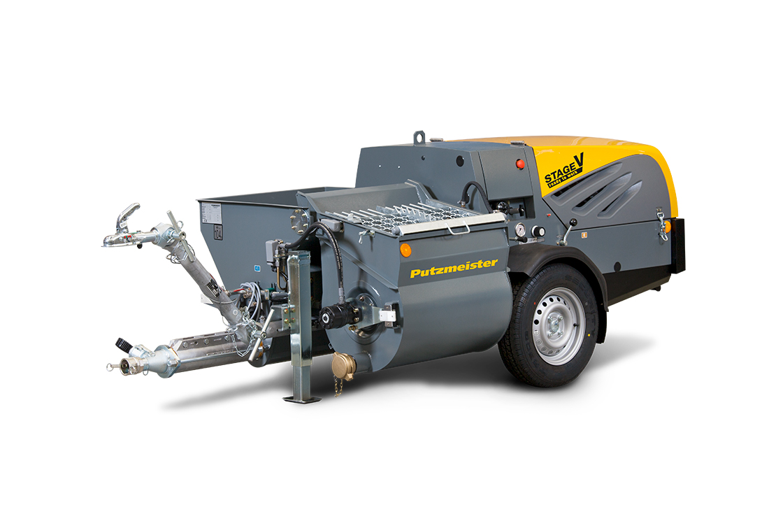 Putzmeister SP 11 LMR – pompa do transportu i aplikacji zapraw