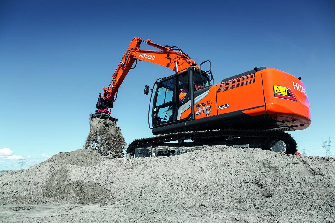 Nowe konfiguracje średnich koparek gąsienicowych Hitachi