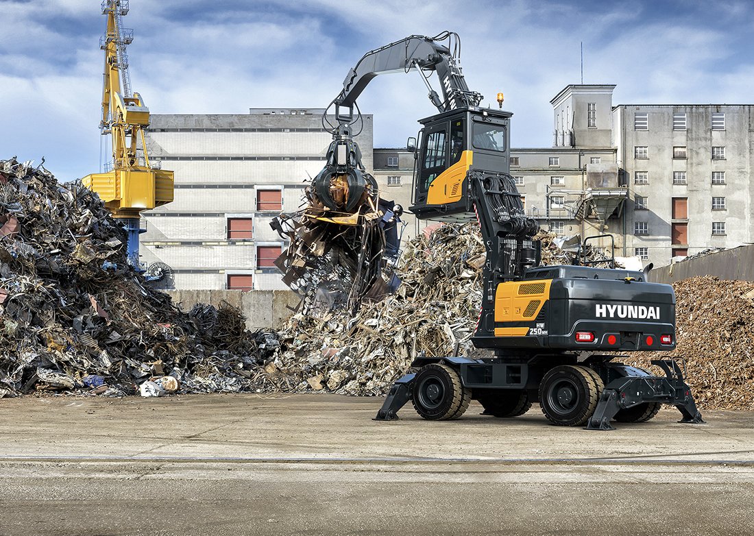 Hyundai Construction Equipment Europe prezentuje model HW250A MH