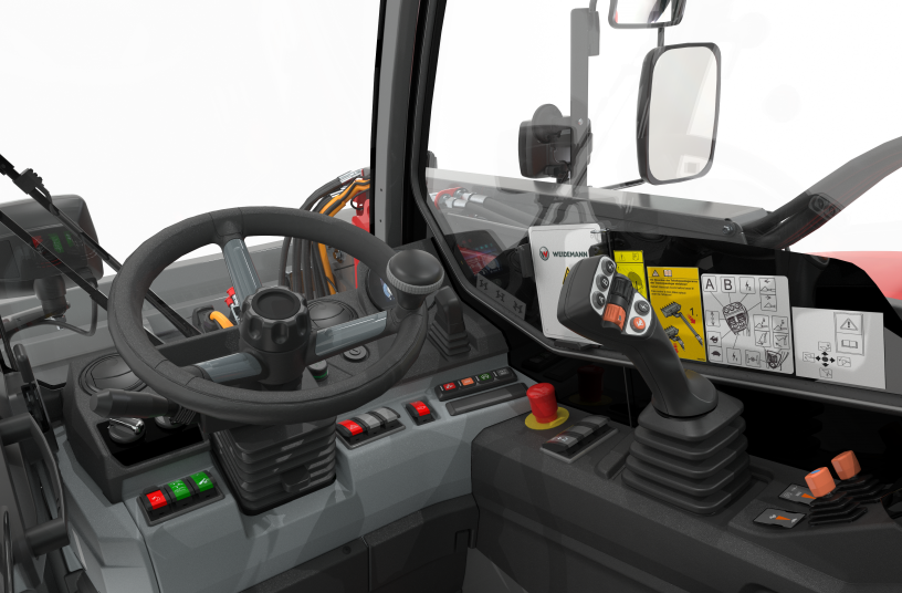 Weidemann T4512 - elektryczna ładowarka