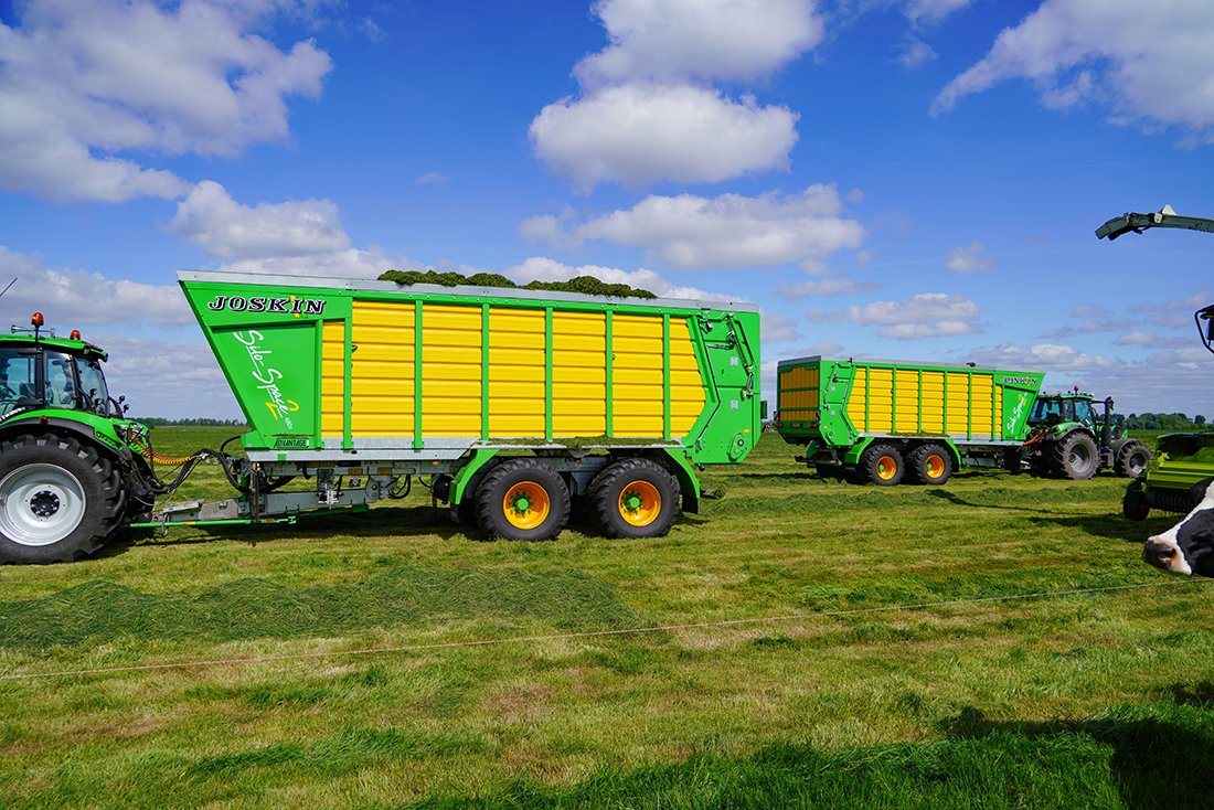 Joskin Silo SPACE2 – nowa przyczepa do zielonki z ultraszybkim rozładunkiem