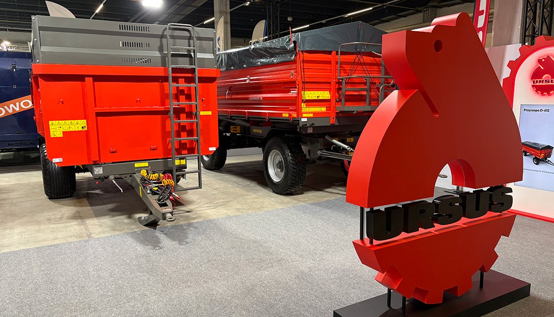 Ursus na Agrotech – nowe przyczepy i rozwój oferty maszyn
