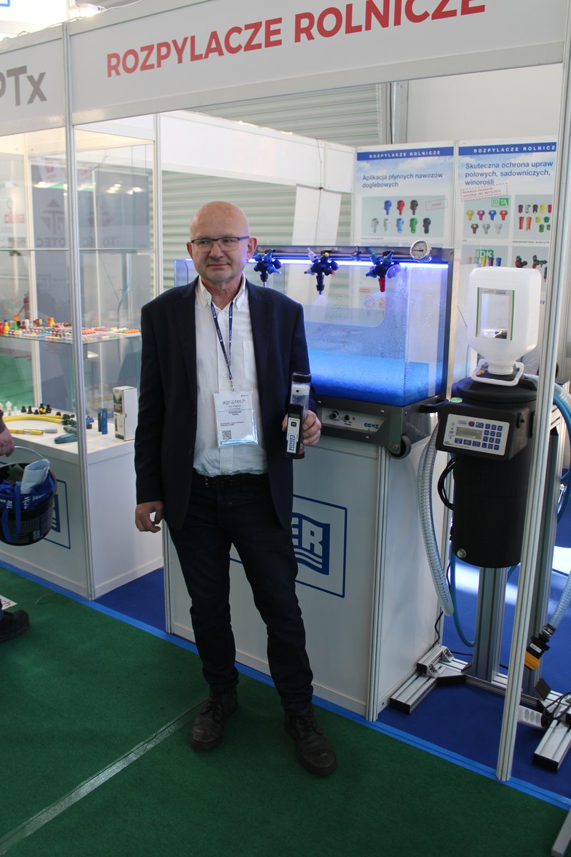 Eugeniusz Tadel, przedstawiciel firmy Ekotronic.