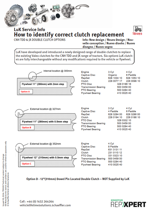 Niby zwykła wymiana sprzęgła w traktorze New Holland TD80D