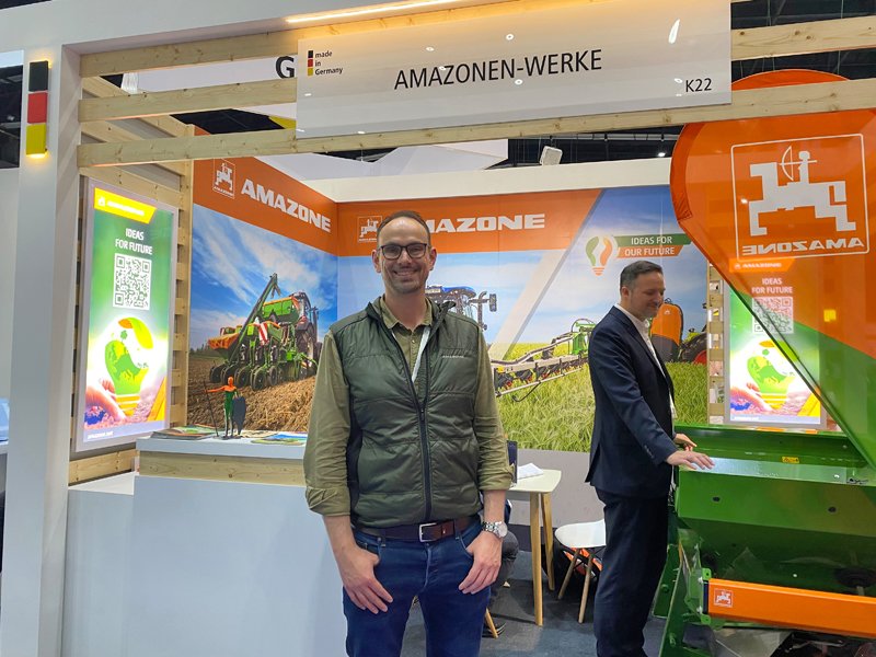 Amazone: Oliver Tiede, menedżer eksportu