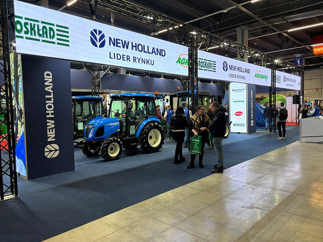 New Holland T4.120F Auto Command – Rolnictwo precyzyjne w sadzie