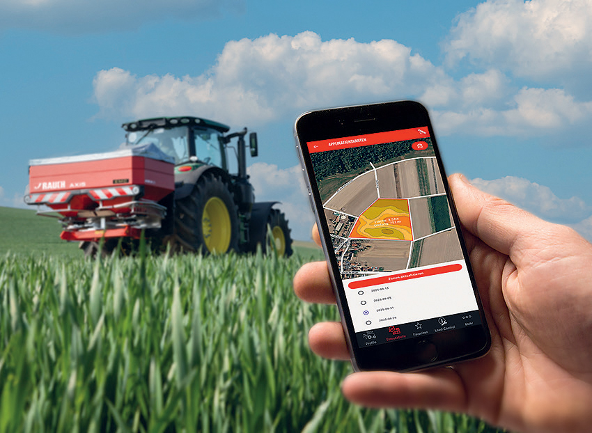 Rauch XactMap: mapy aplikacyjne bezpośrednio na terminal ISOBUS